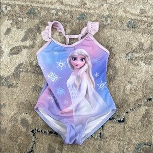 Frozen Elsa Toddler Girls One-Piece Swimsuit